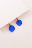 Clear Color Pop Drop Earrings