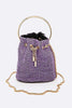 Oversize Rhinestone Iconic Bucket Bag