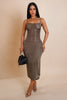 With A Flare Midi Dress