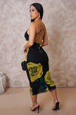 Cocktail Night Midi Dress