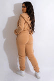 3 Piece- Bra Hoodie Jacket & Jogger Set