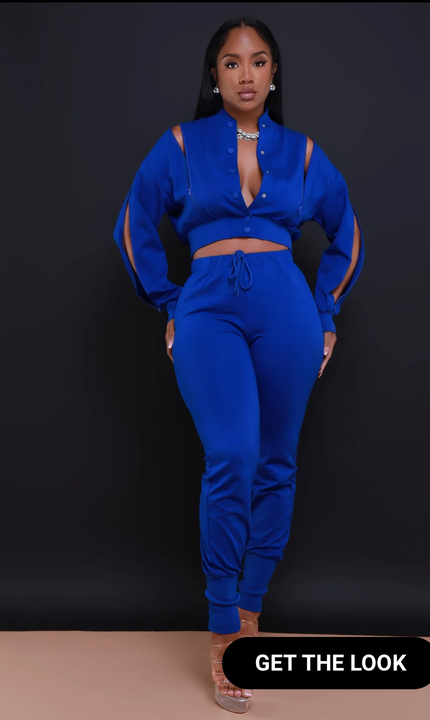 A Cut Above Zippered Cropped Jogger