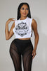 Vintage Baddie Top - (Top Only)