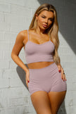 Active Bonnie Blue and Mauve Set