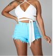Baby I'm Blue Shorts
