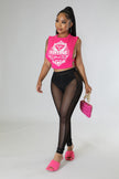 Vintage Baddie Top - (Top Only)