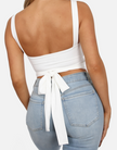 Jargen Twist Wrap Tie Top