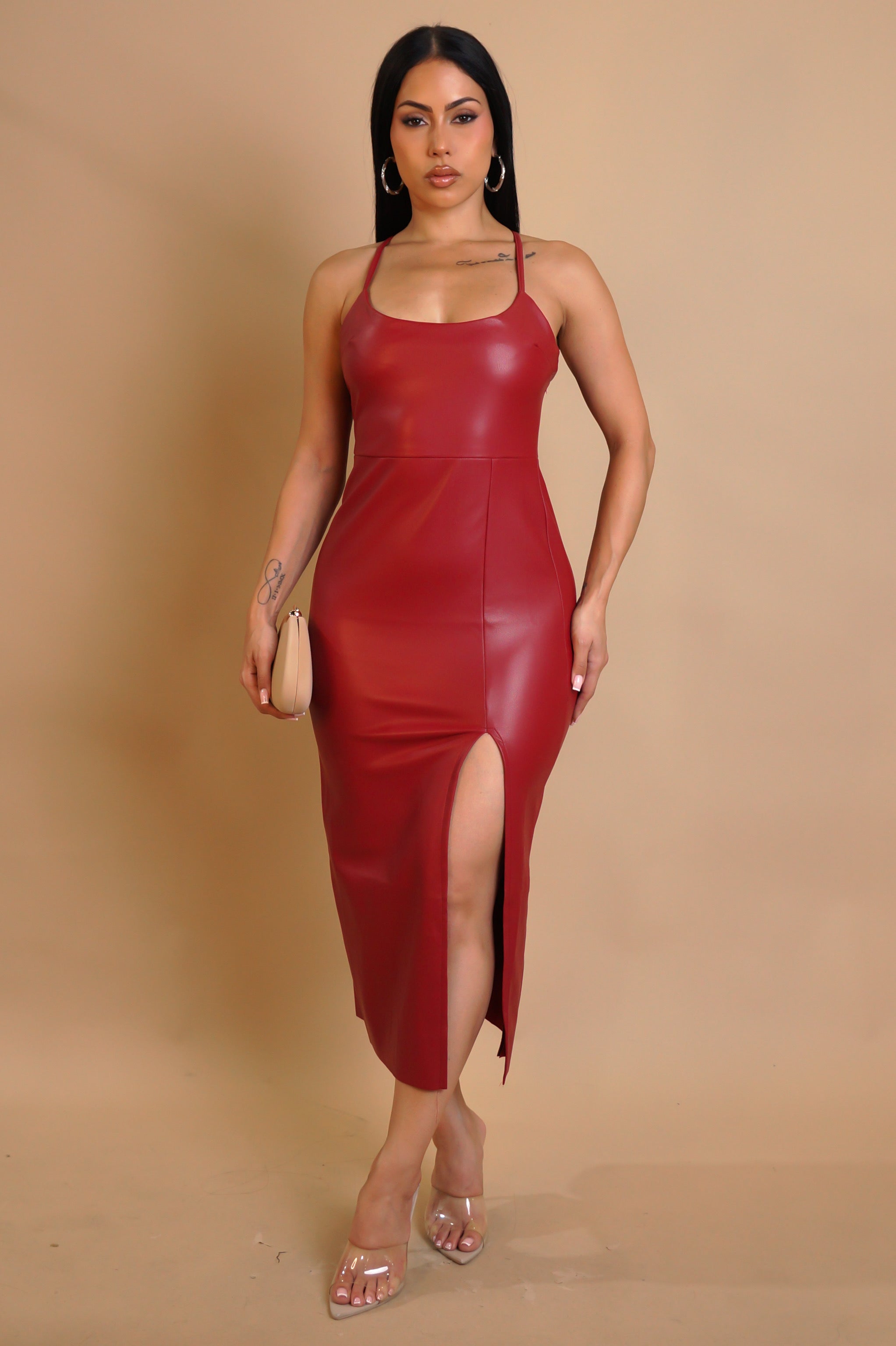 Lure You in Midi Dress