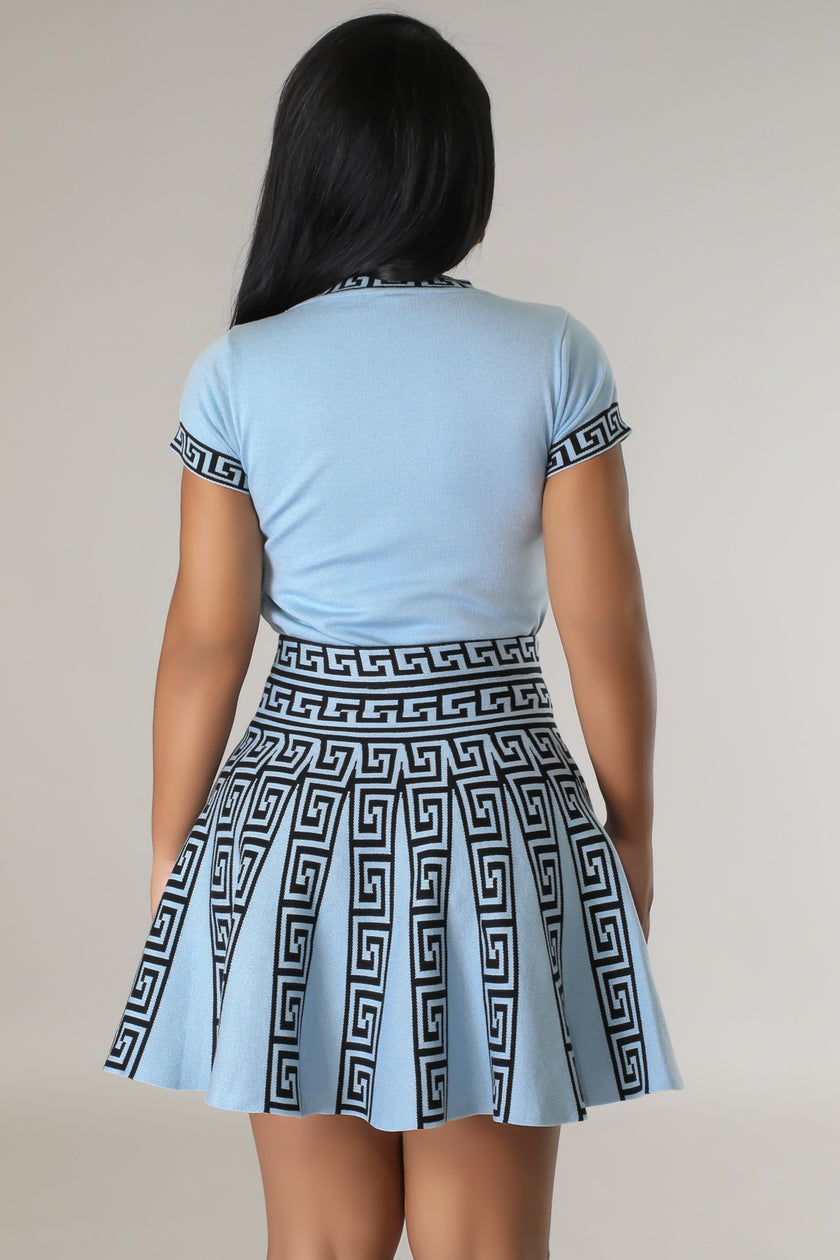 Classy Gurl Skirt Set