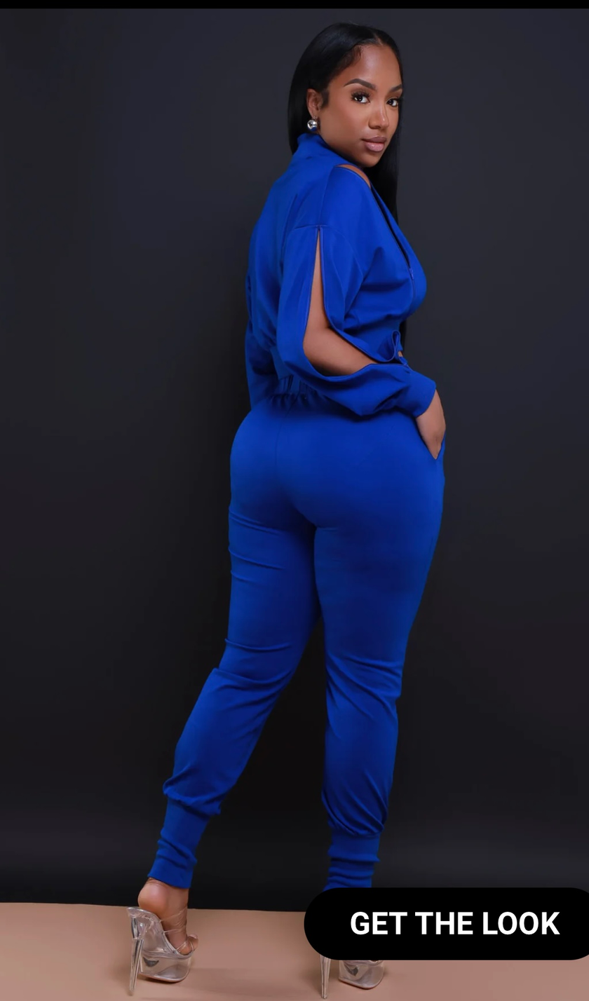 A Cut Above Zippered Cropped Jogger